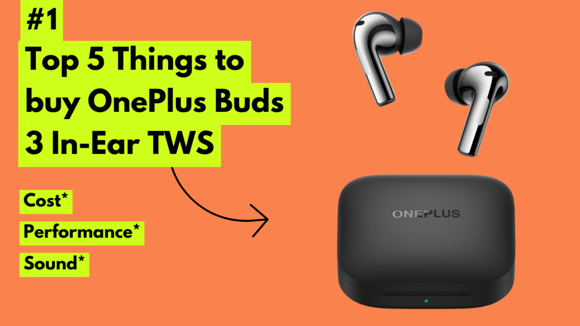 Top 5 Things to buy OnePlus Buds 3 In-Ear TWS